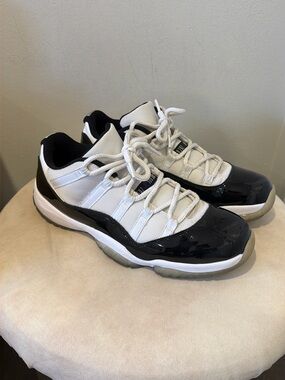 Jordan Black Interior Label Low-Top Sneaker